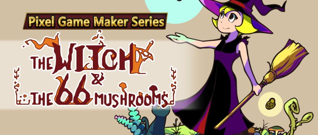 Pixel Game Maker Series The Witch and The 66 Mushrooms