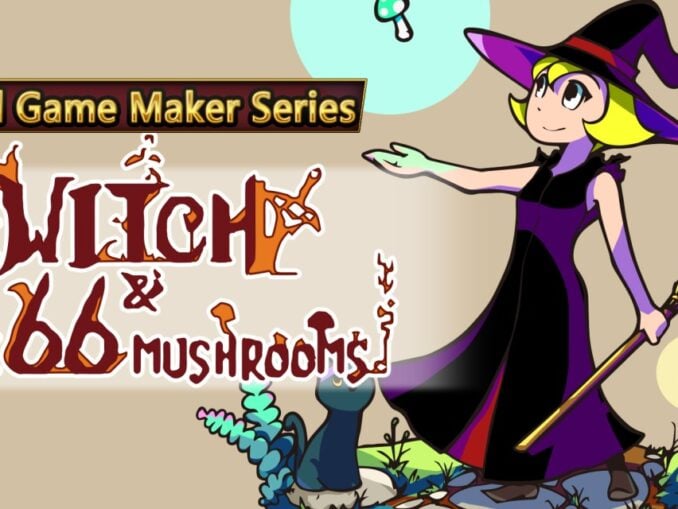 Release - Pixel Game Maker Series The Witch and The 66 Mushrooms 