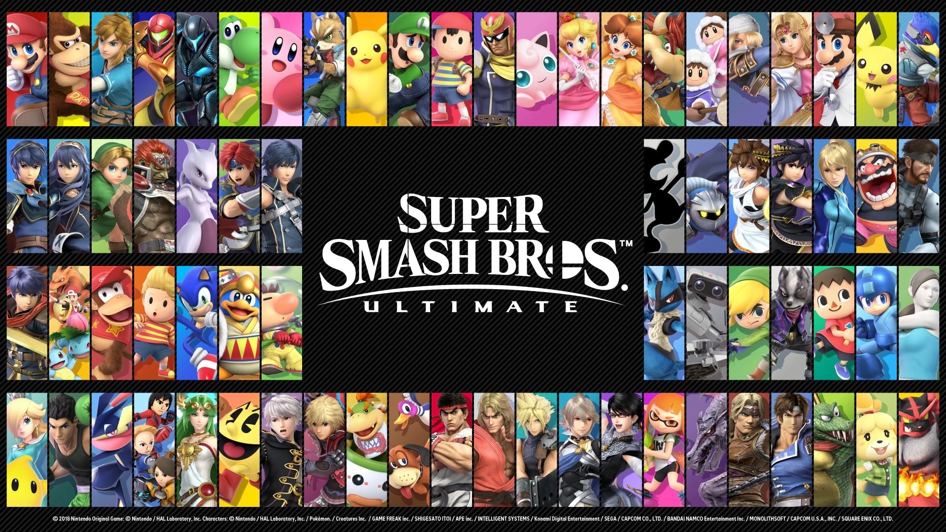 Placeholder voor 16 Super Smash Bros. Ultimate DLC personages