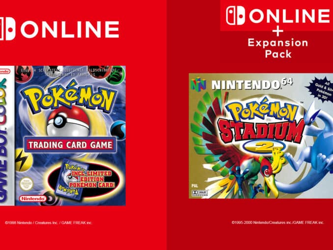 News - Play Classic Pokemon Games With Nintendo Switch Online – Pokemon Stadium 2 & Pokemon Trading Card Game 