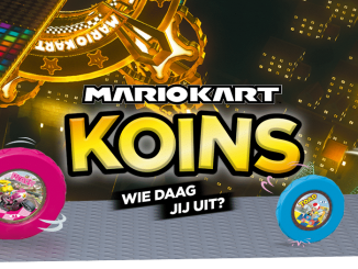 Plus comes with Mario Kart Koins collective action