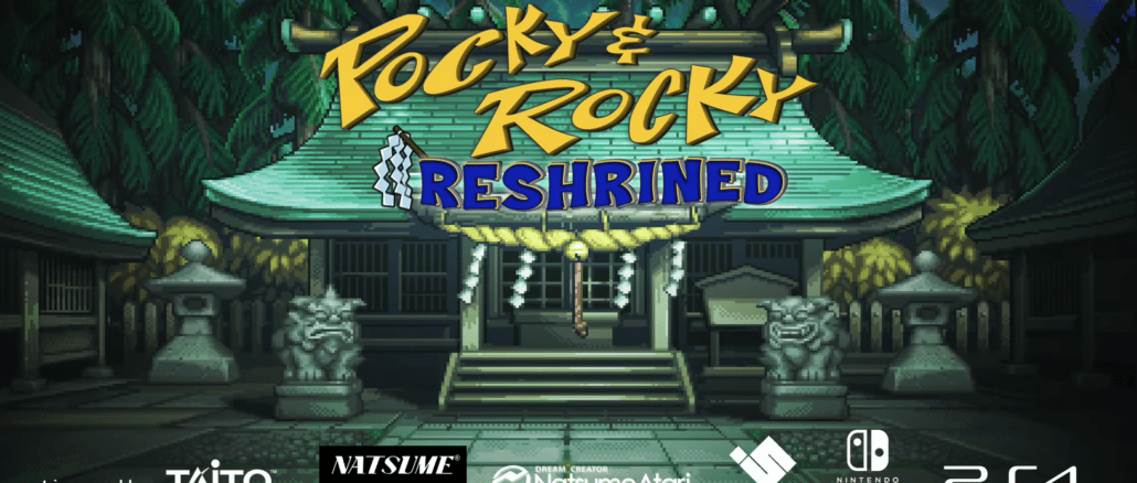 Pocky & Rocky Reshrined – Launch trailer