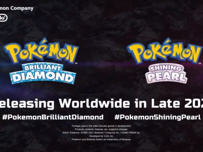 News - Pokemon Brilliant Diamond and Shining Pearl announced 
