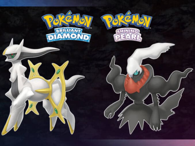 Nieuws - Pokemon Brilliant Diamond & Pearl – Mythische Pokemon Darkrai 