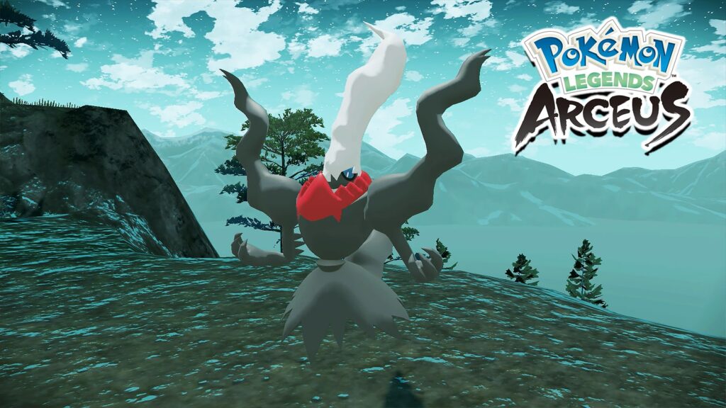 Pokemon Brilliant Diamond/Shining Pearl save data ontgrendelt Darkrai in Pokemon Legends Arceus