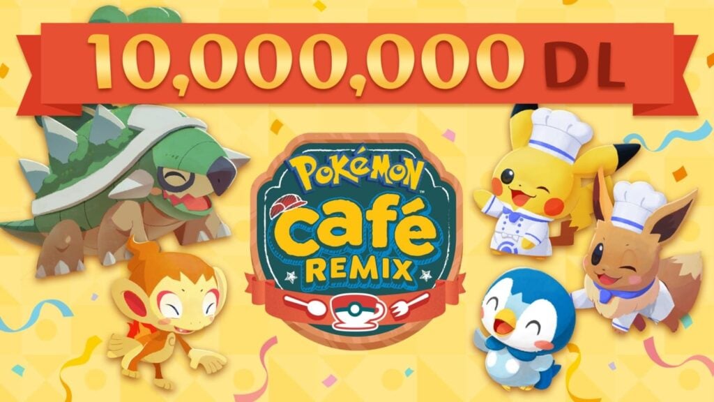 Pokemon Cafe ReMix – 10 miljoen+ downloads, Celebration Gift