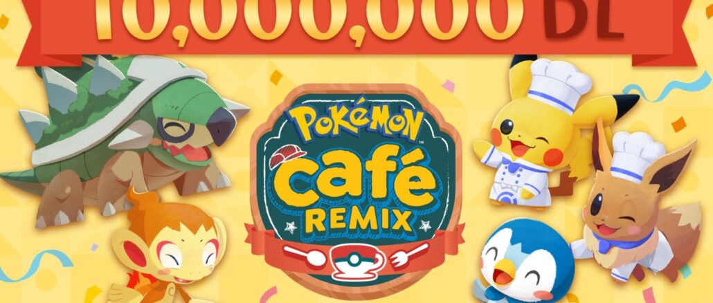 Pokemon Cafe ReMix – 10 miljoen+ downloads, Celebration Gift