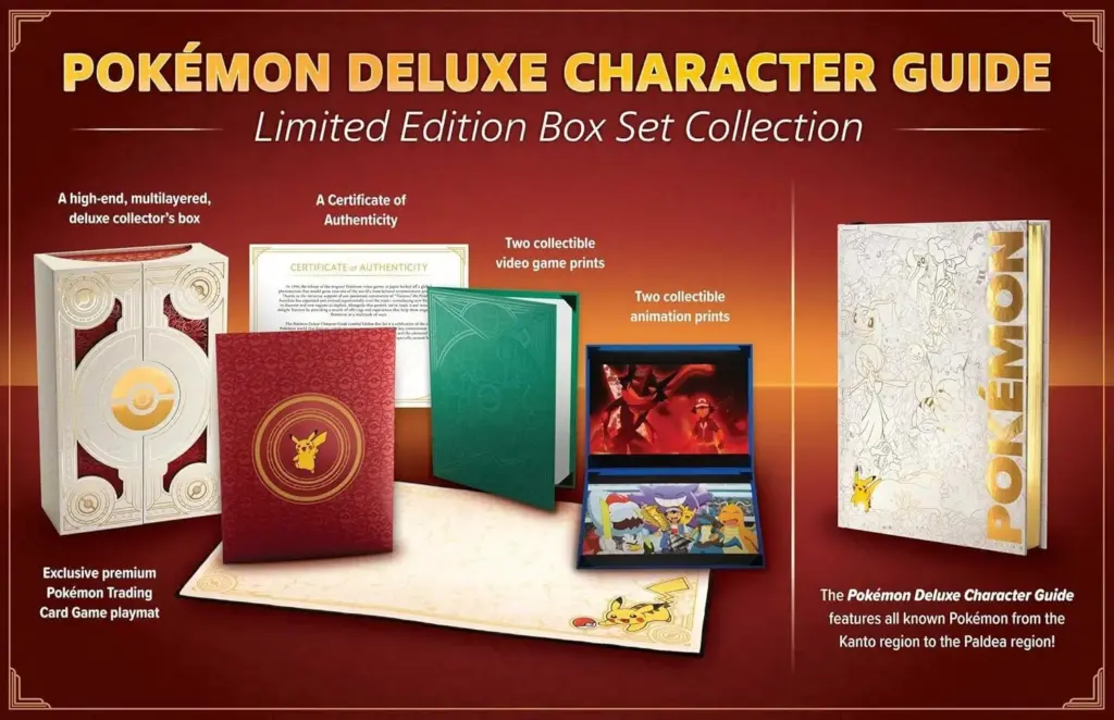 Pokémon Deluxe Character Guide Limited Edition keert terug met pre-orderkorting