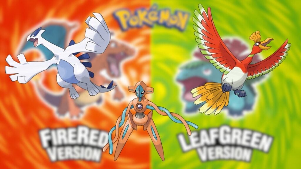 Pokémon FireRed en LeafGreen op Switch voegen in alle stilte de Mystic Ticket en Aurora Ticket toe