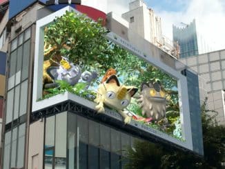 Pokemon GO – 3D Billboard In Shinjuku Japan
