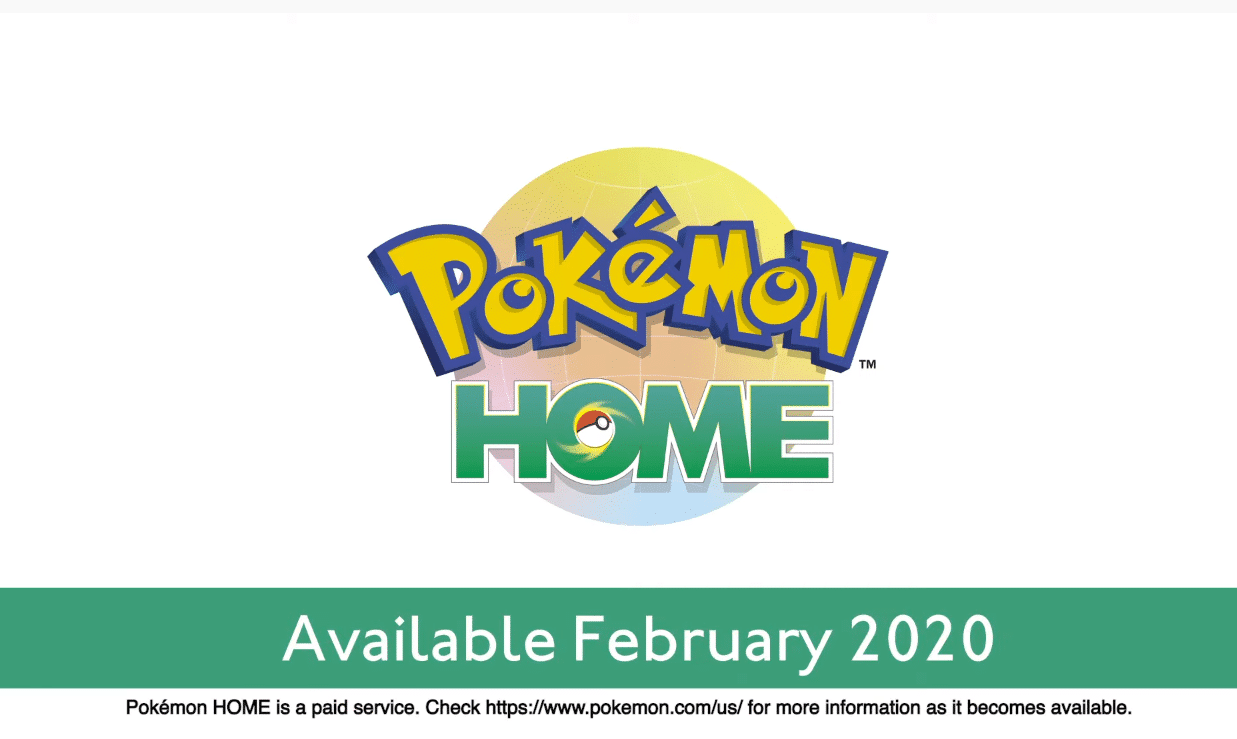 Pokemon Home – Betaalde dienst bevestigd