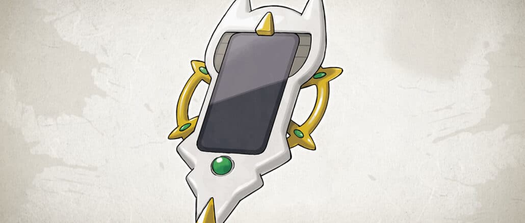 Pokemon Legends Arceus – Celestica Flute en Arc Phone