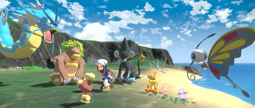 Pokemon Legends Arceus – Features open areas but is not full on open world