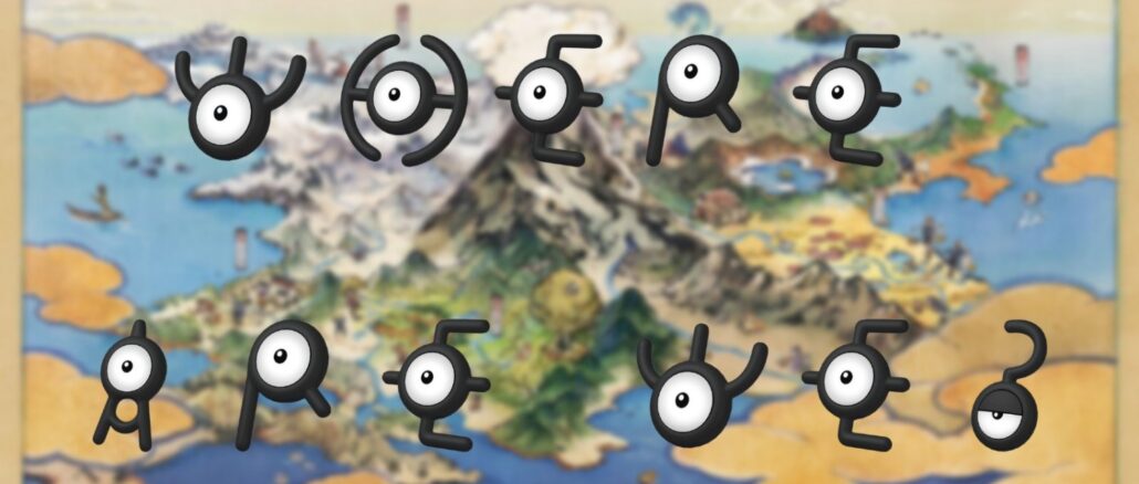 Pokemon Legends Arceus – Finding all Unown