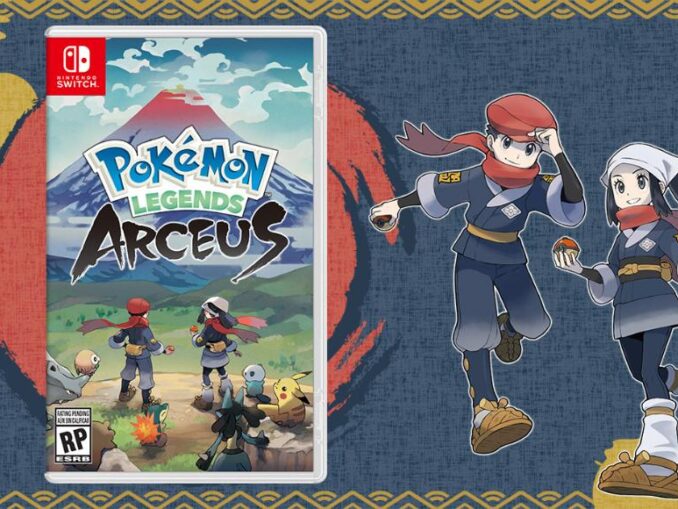 Nieuws - Pokemon Legends Arceus art onthuld, komt 28 januari 2022 