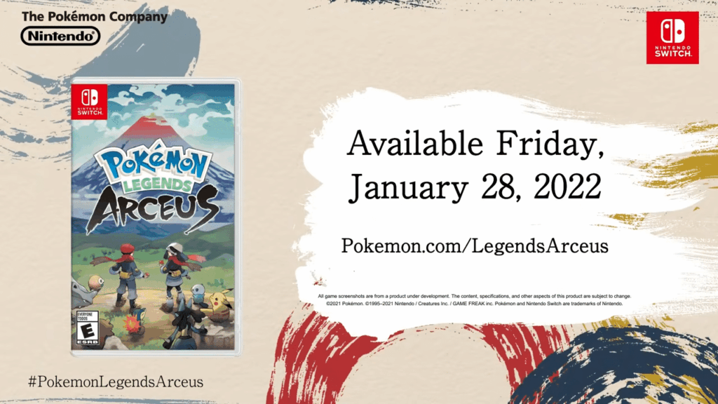 Pokemon Legends Arceus – Nieuwe trailer – Pokemon berijden, een nieuwe Hisuiaanse evolutie en meer