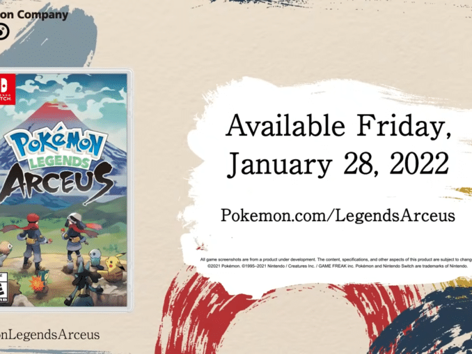 News - Pokemon Legends Arceus – New Trailer – Riding Pokemon, a New Hisuian Evolution and more 