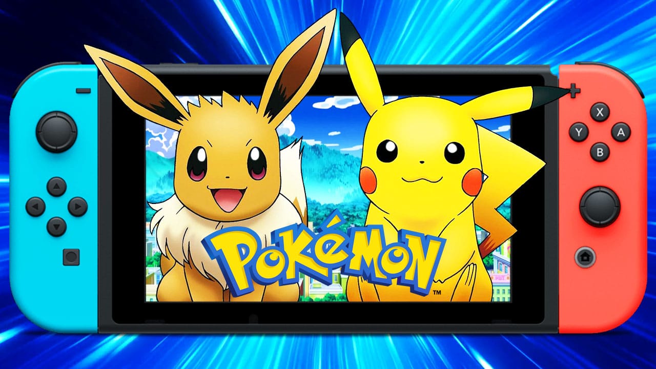 Pokemon Let’s Go Eevee & Pikachu Footage