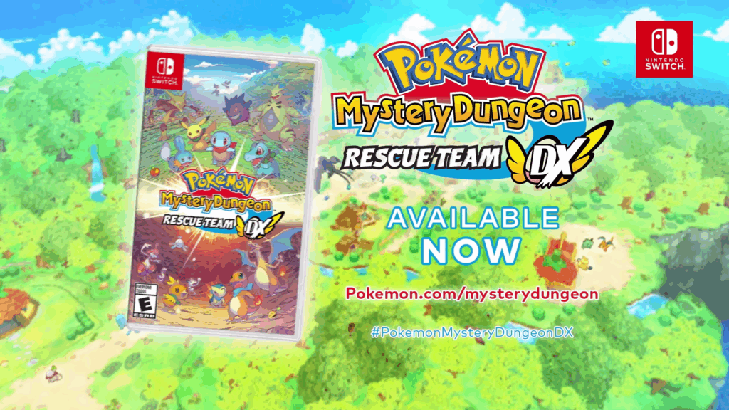 Pokemon Mystery Dungeon: Rescue Team DX – Pokemon hebben je hulp nodig!