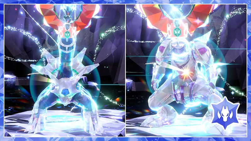 Pokémon Scarlet en Violet’s Tera Raid-gevecht met Dialga en Palkia