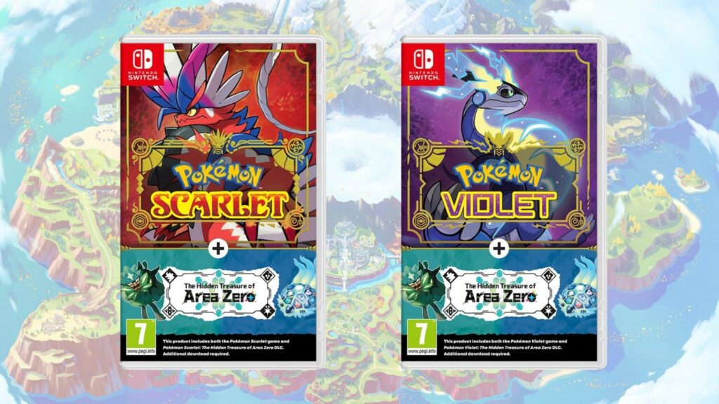 Pokémon Scarlet and Violet: Hidden Treasure Of Area Zero Physical Release