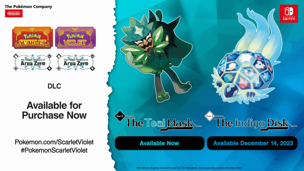 Pokemon Scarlet/Violet Indigo Disk DLC Laatste Trailer