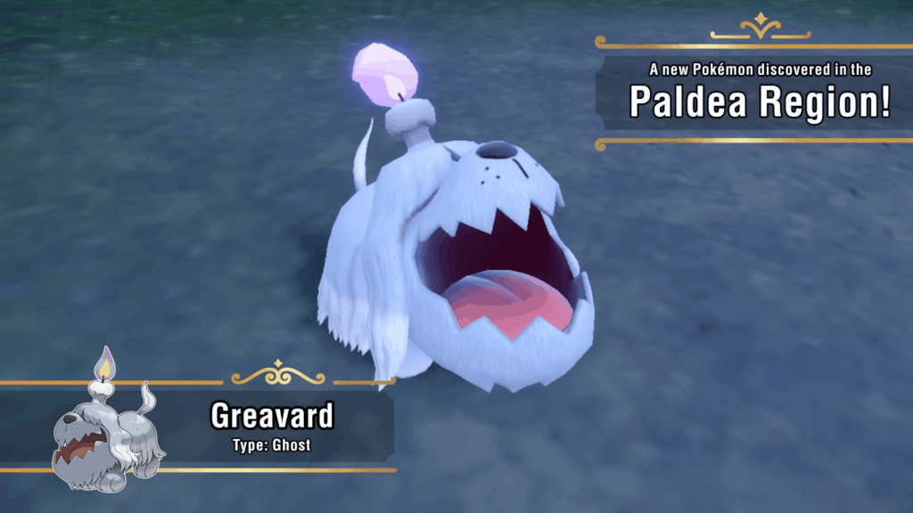 Pokemon Scarlet/Violet – New Ghost-Type Pokemon Greavard Pokemon Scarlet/Violet – New Ghost-Type Pokemon Greavard