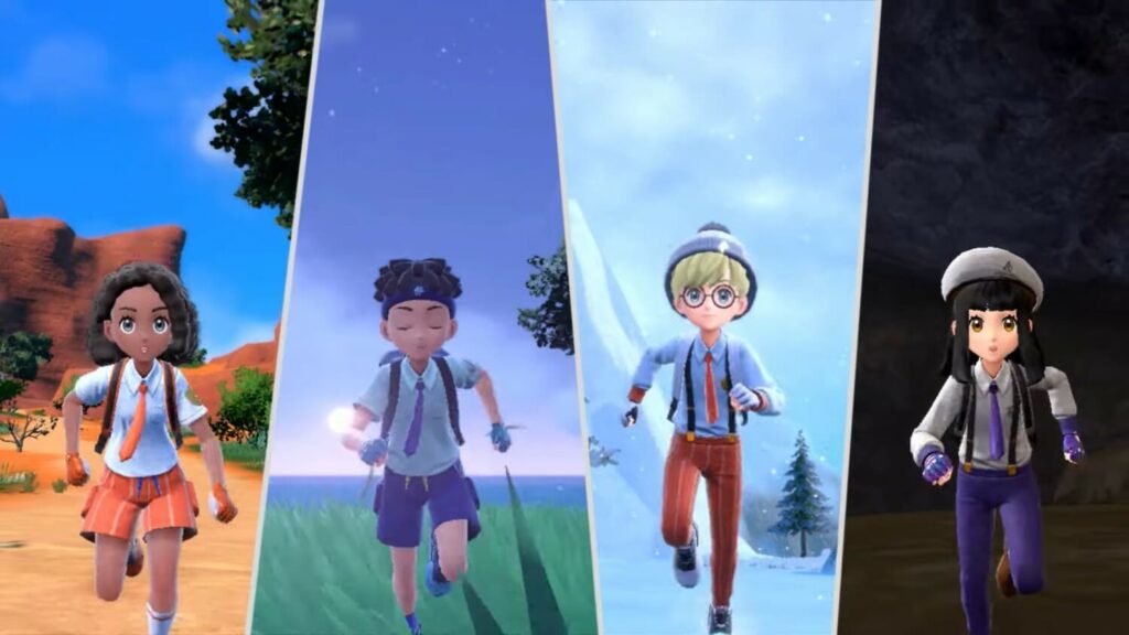 Pokemon Scarlet/Violet – Playable out of order, 4 Person Multiplayer