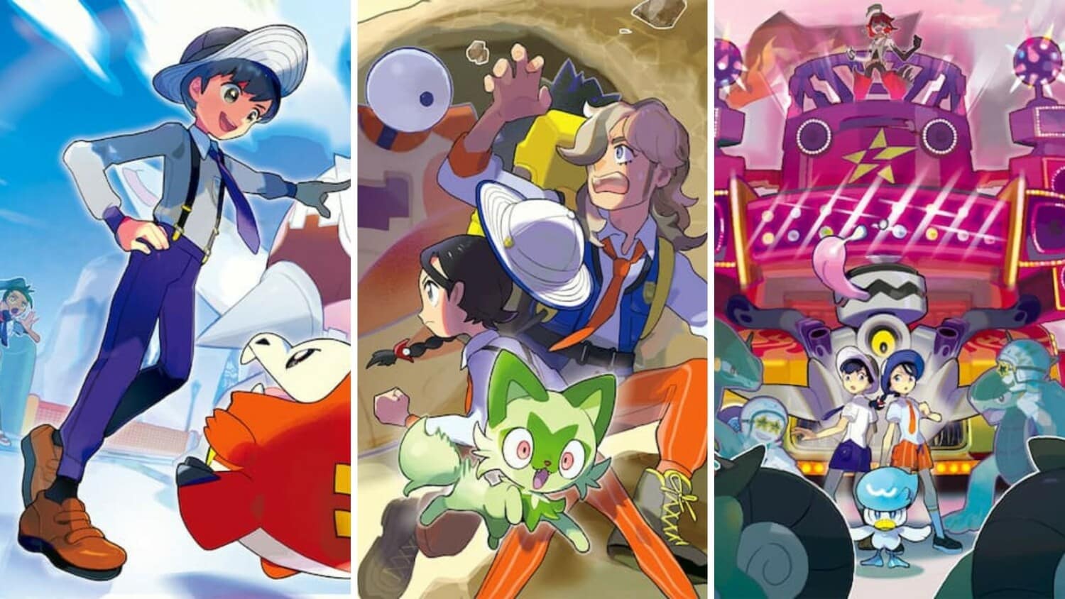 Pokemon Scarlet/Violet – De verschillende verhaallijnen toegelicht