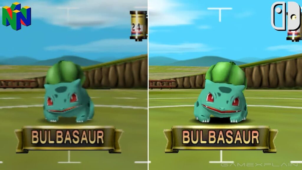 Pokemon Stadium: A Comparison Between N64 and Switch
