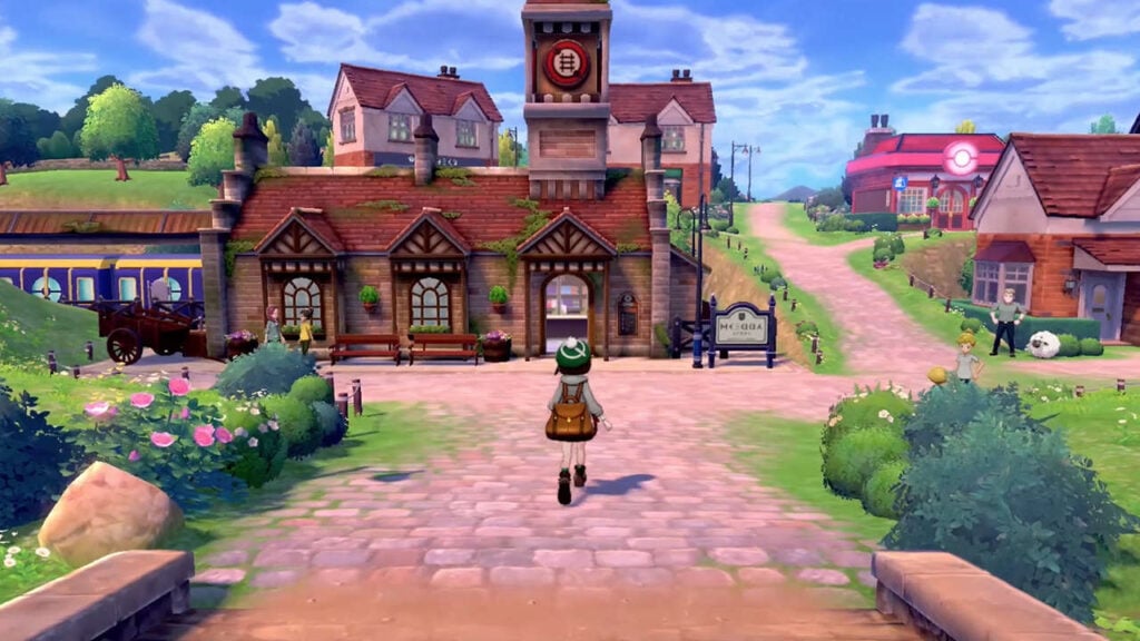 Pokemon Sword And Shield – First town footage