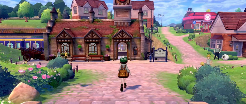 Pokemon Sword And Shield – First town footage