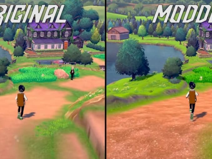 Nieuws - Pokemon Sword and Shield – Modders verbeteren graphics