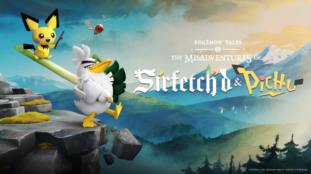 Pokémon Tales onthult de heldhaftige tegenslagen van Sirfetch’d en Pichu in Galar