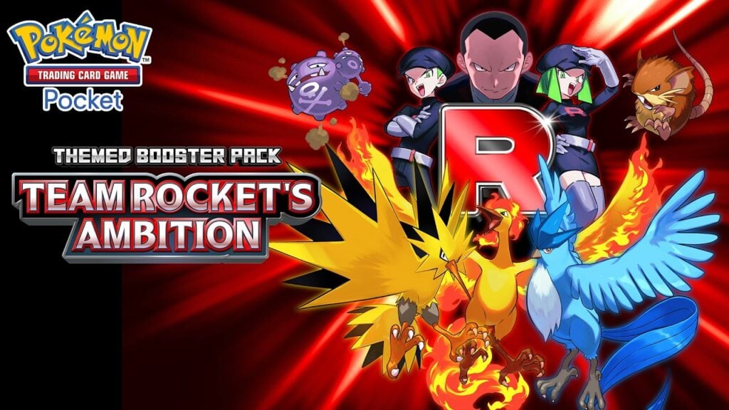 Pokémon TCG Pocket-uitbreiding Team Rocket’s Ambition verschijnt op 27 augustus