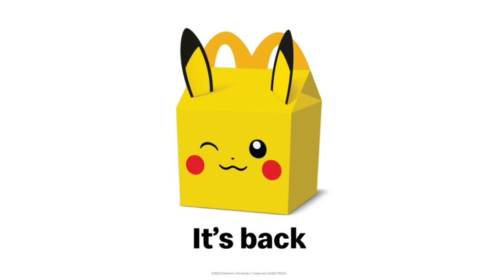 Pokemon TCG Returns to McDonald’s Happy Meals in November 2026