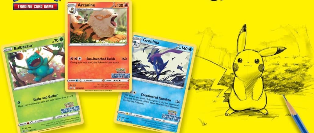 Pokemon Trading Card Game – Illustration Contest Promo Card Giveaway