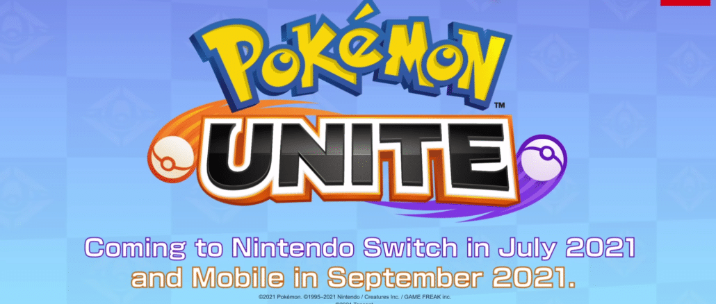 Pokemon Unite coming July 2021 and September for mobile devices