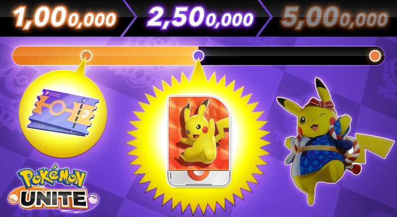 Pokemon Unite Mobile – 2.5 Million+ Pre-Registrations, Pikachu Unite License Unlocked