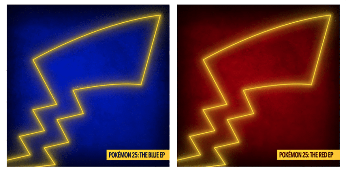 Pokemon’s 25th anniversary – Red en Blue muziek EPs