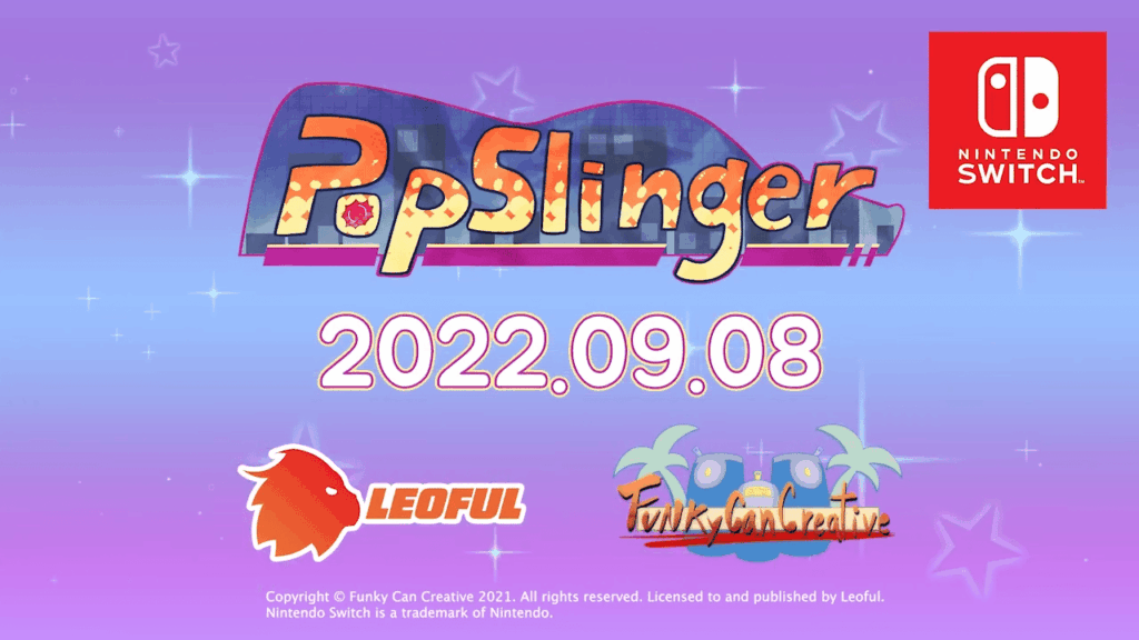 PopSlinger – 8 September release in Azië