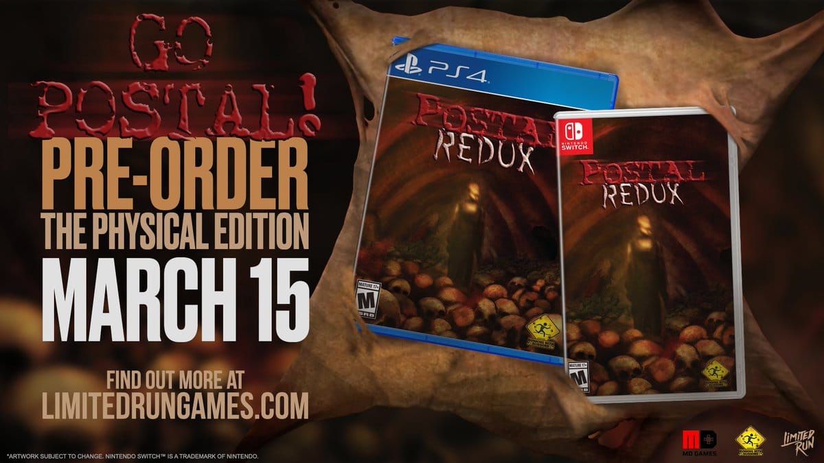 Postal Redux – Fysieke release