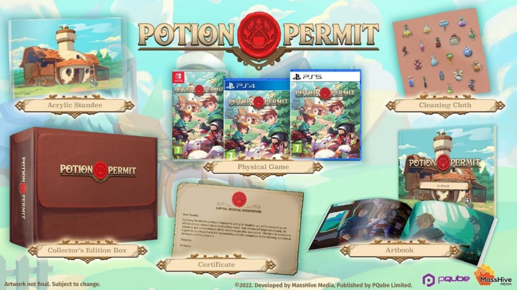 Potion Permit fysieke release bevestigd