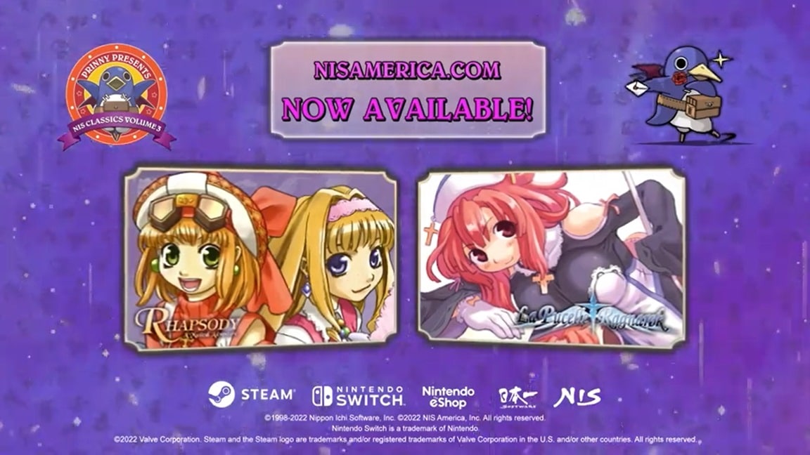 Prinny Presents NIS Classics Vol. 3  – Launch trailer