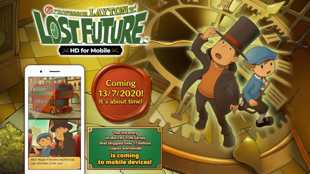 Professor Layton and the Lost Future HD – Debuut Trailer vrijgegeven