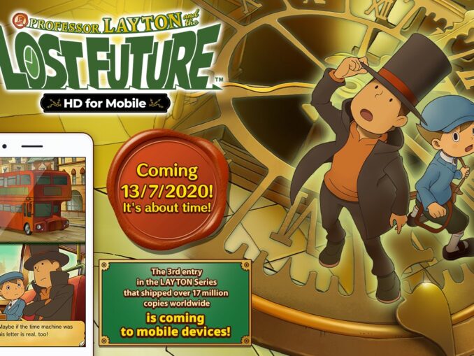 News - Professor Layton and the Lost Future HD – Debut Trailer Released 