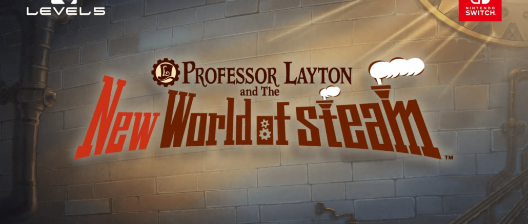 Professor Layton and The New World of Steam aangekondigd