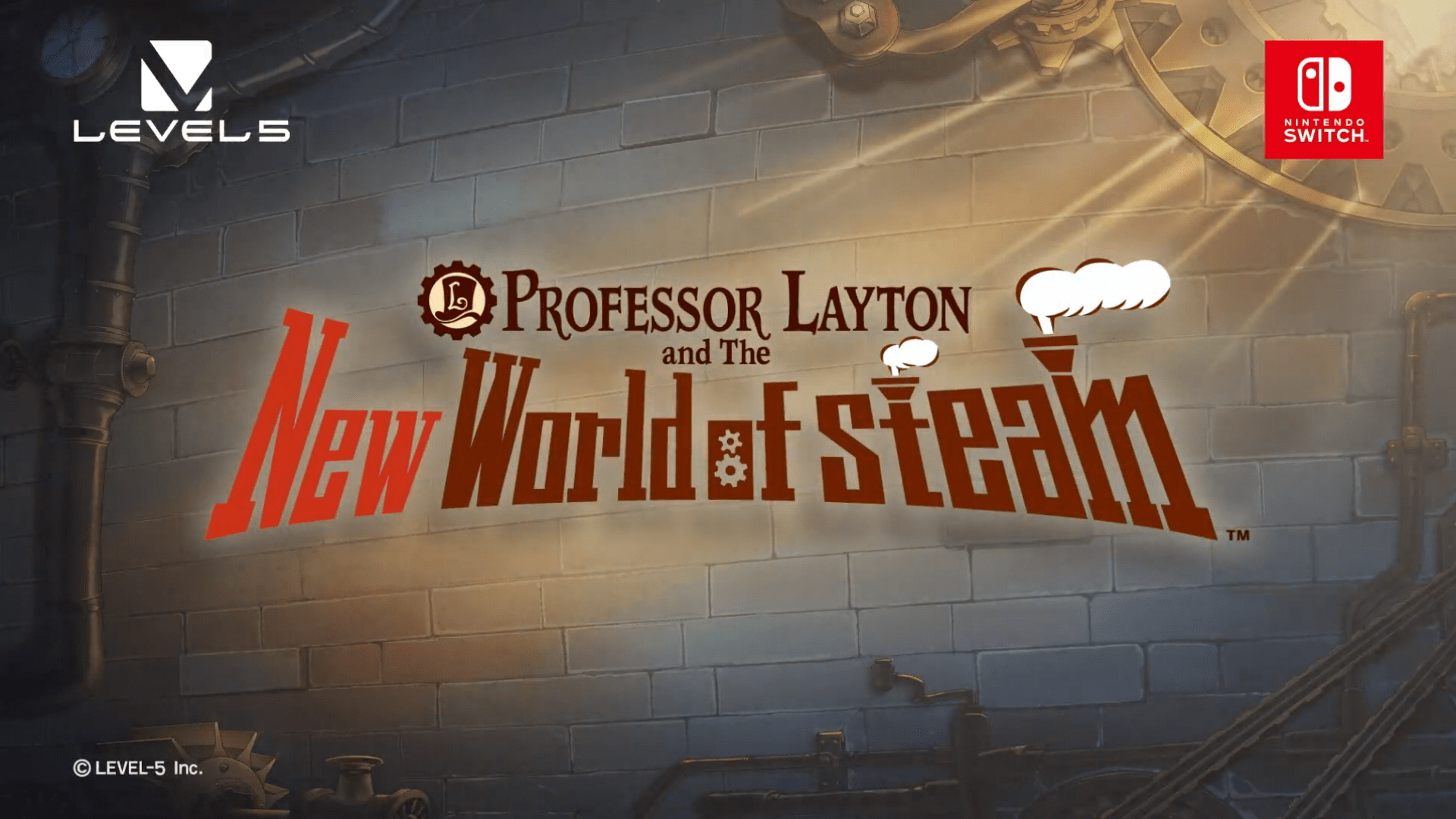 Professor Layton and The New World of Steam announced