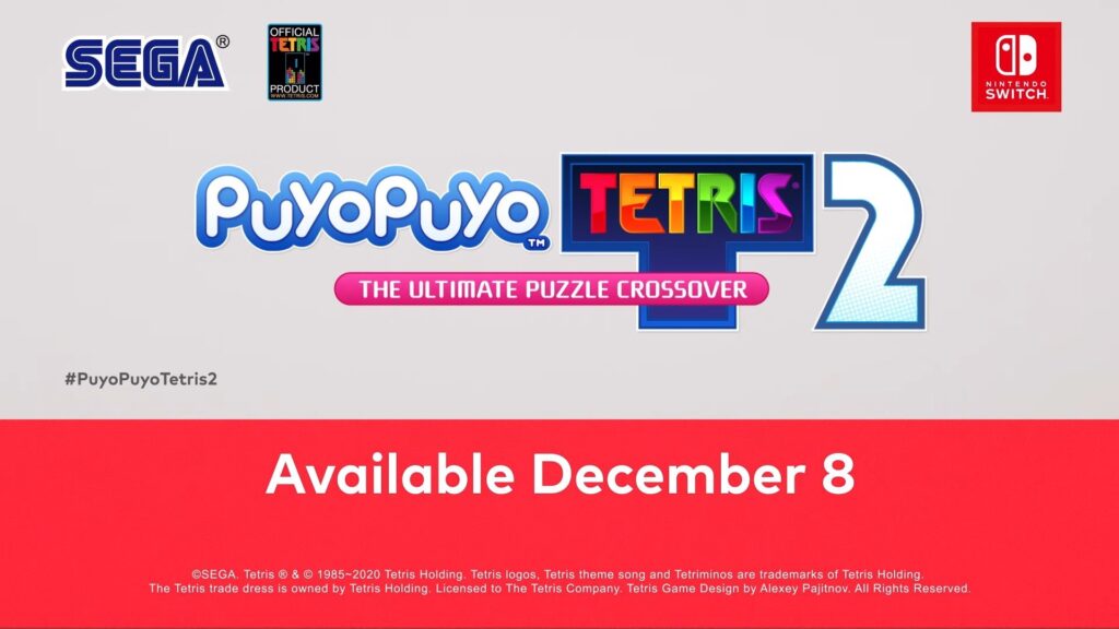Puyo Puyo Tetris 2 – Skill Battles, Online Modes and Post Launch Support Puyo Puyo Tetris 2 – Skill Battles, Online Modes and Post Launch Support