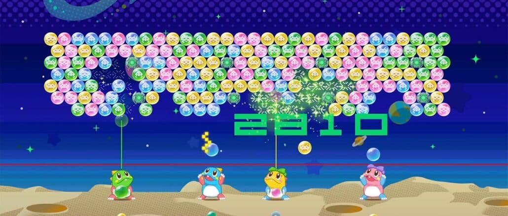 Puzzle Bobble Everybubble – Space Invaders-themed game modus